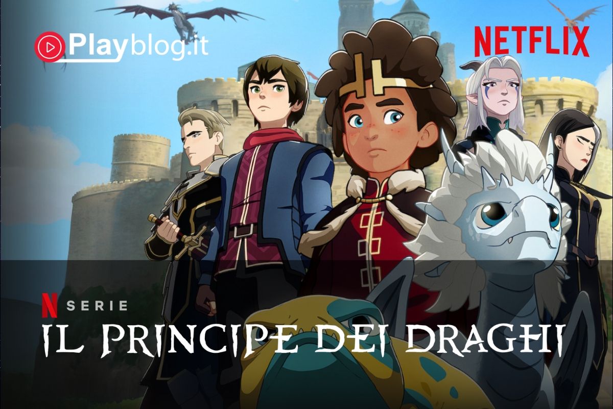 Arriva oggi Il principe dei draghi stagione 3 in streaming solo su Netflix
