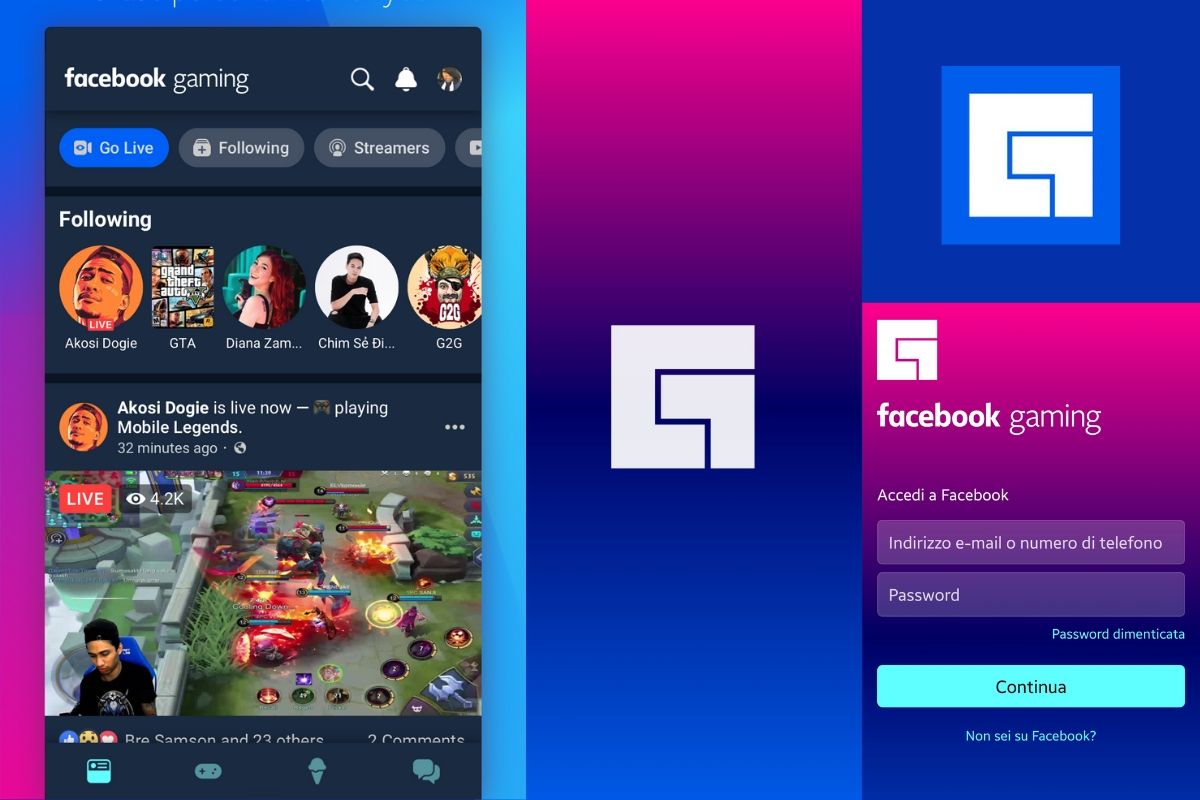 Facebook Gaming Watch, Play, and Connect