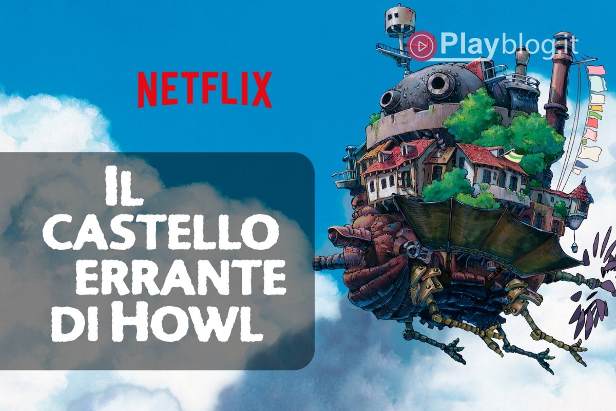 Il castello errante di Howl tra le novità di aprile su Netflix