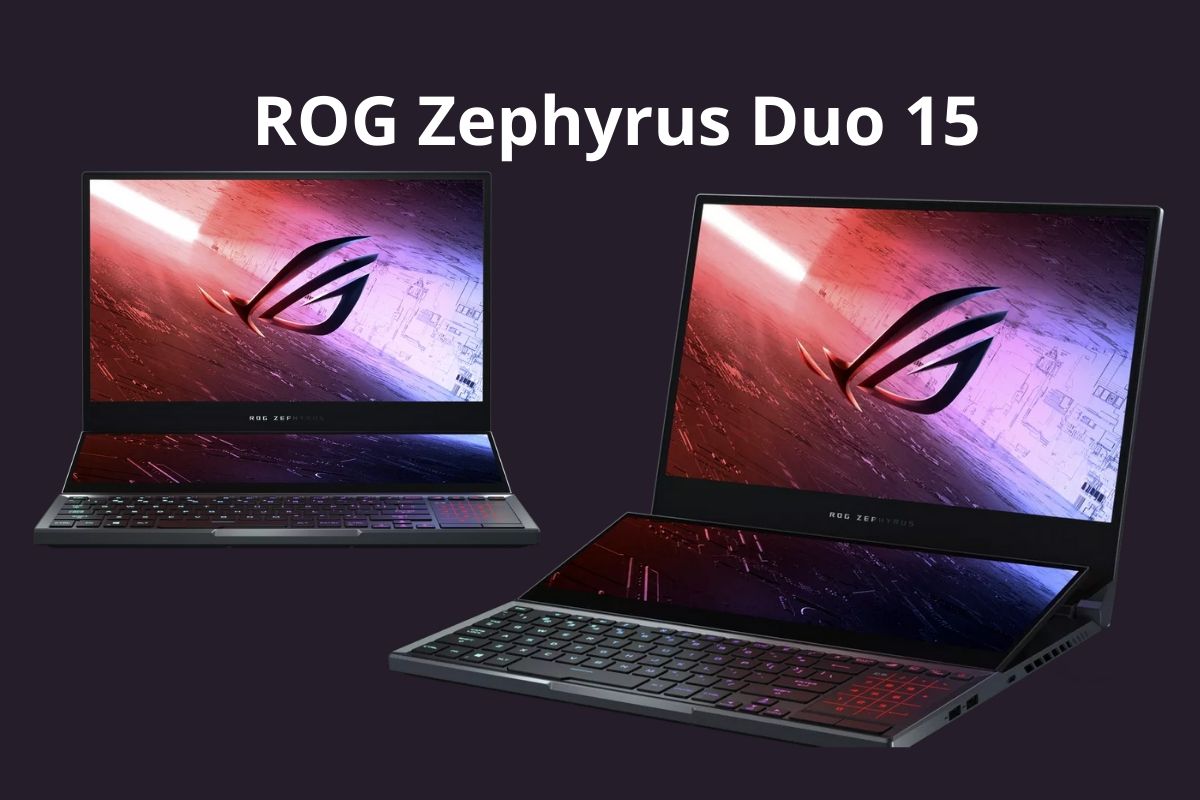 ROG Zephyrus Duo 15 di Asus è un laptop da gioco con due schermi
