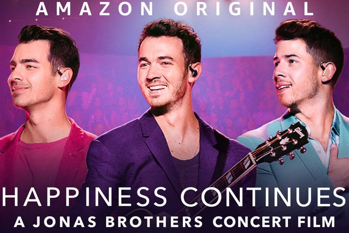 copertina la felicità continua un film concerto dei jonas brothers prime video