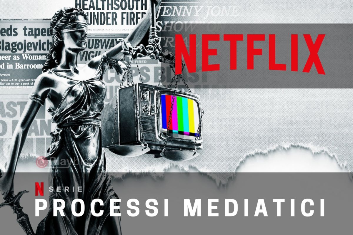 Processi mediatici in streaming da oggi solo su Netflix