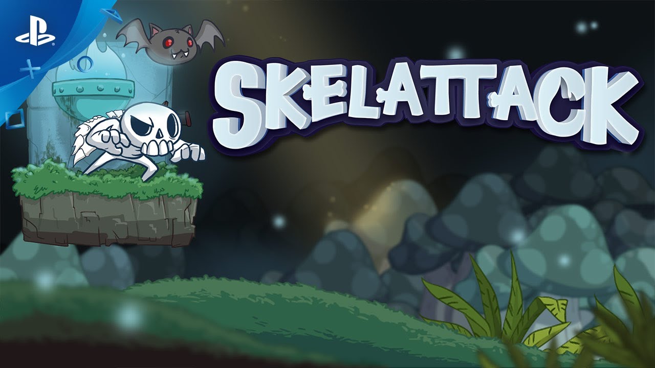 Da oggi disponibile su PS4 Skelattack. Segui Skully lo scheletro incantato