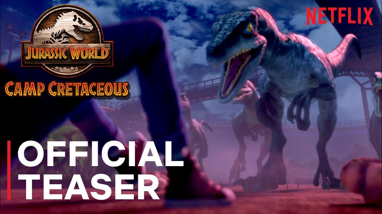 Jurassic World Camp Cretaceous Netflix rilascia il Teaser ufficiale