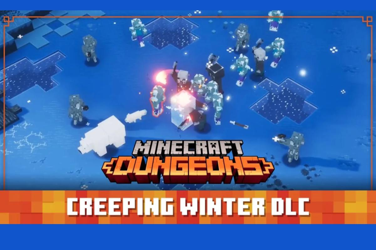 Minecraft Dungeons viene nevicato con Creeping Winter DLC Il secondo DLC