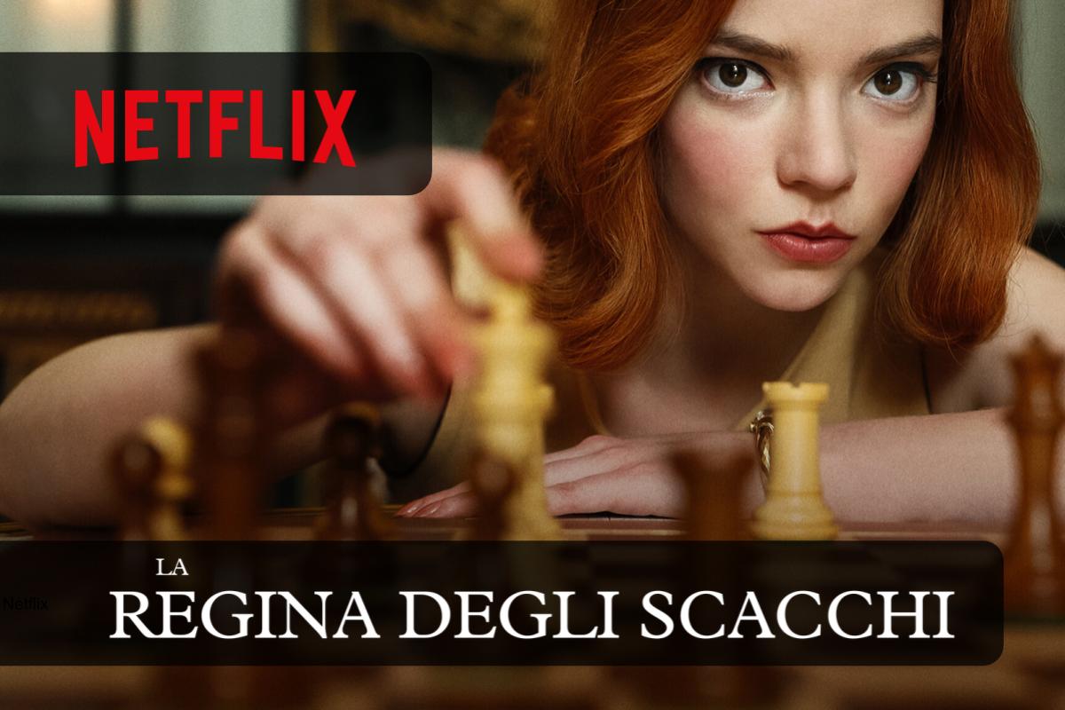 La regina degli scacchi guarda ora la serie su Netflix