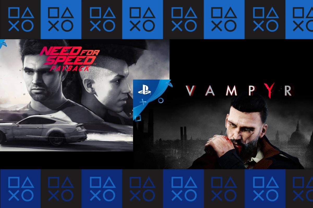 Need for Speed: Payback e Vampyr sono i tuoi giochi PS Plus di ottobre