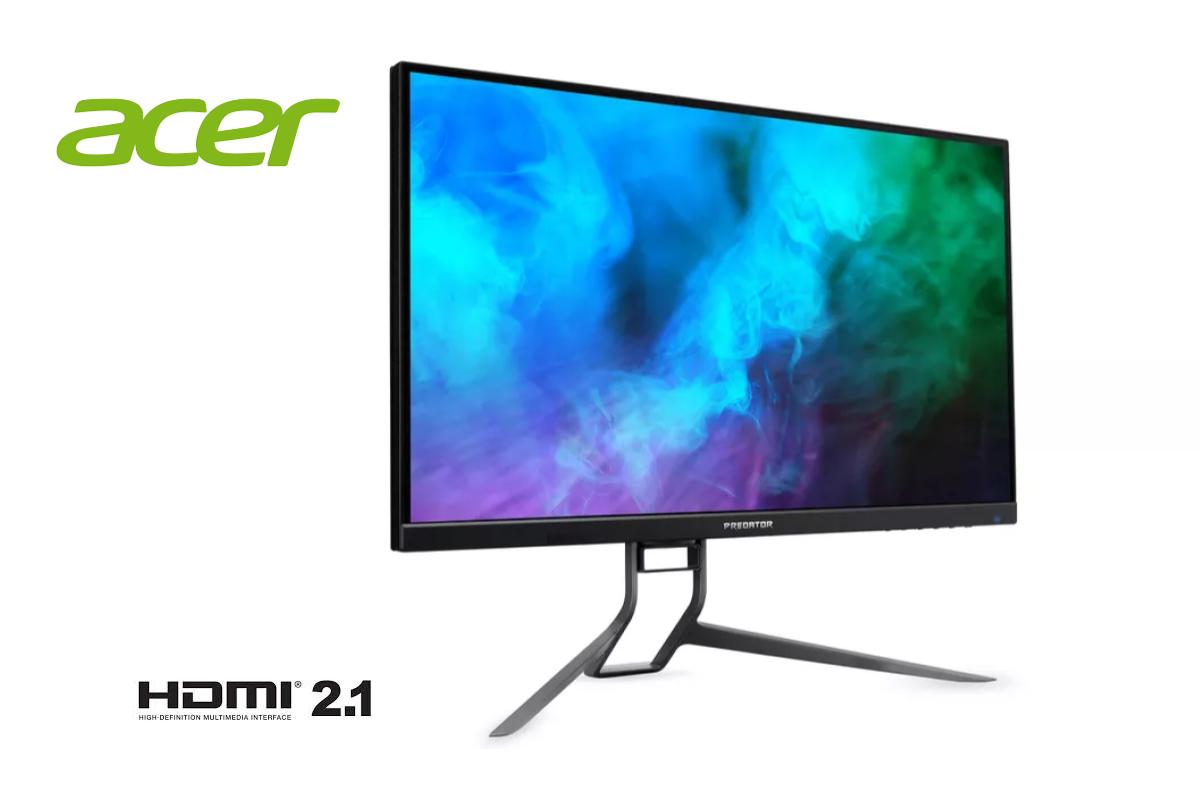 Acer presenta un nuovo Nitro da 28 pollici con HDMI 2.1 e un Predator a 240 Hz con Nvidia Reflex