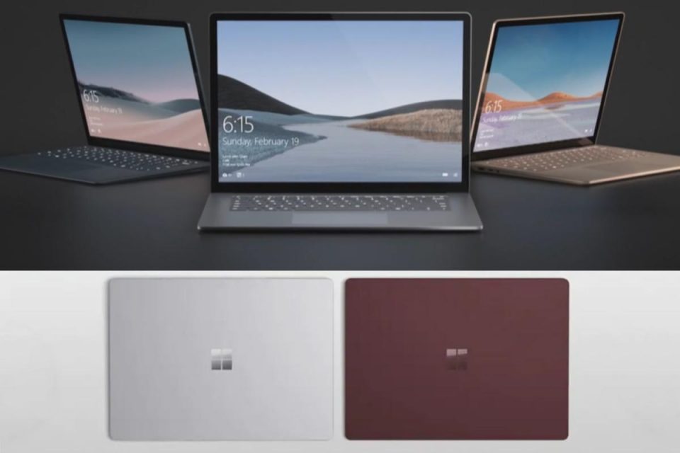 Microsoft Surface Laptop 4 sarà con CPU AMD Ryzen a 6 core
