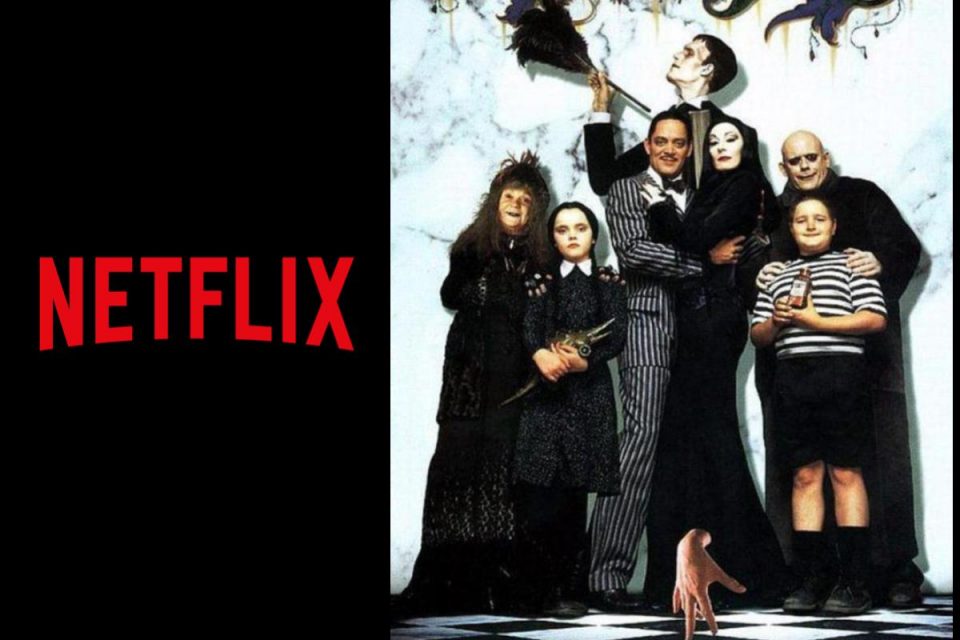 Su Netflix arriverà la serie TV La famiglia Addams di Tim Burton