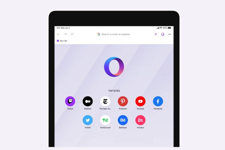 Importante aggiornamento per Opera browser minimalista per iPhone e iPad