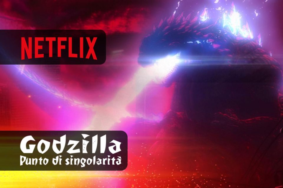 Godzilla - Punto di singolarità su Netflix un anime di fantascienza e fantasy