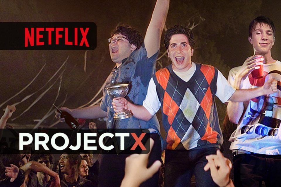 Il Film Project X - Una festa che spacca arriva su Netflix