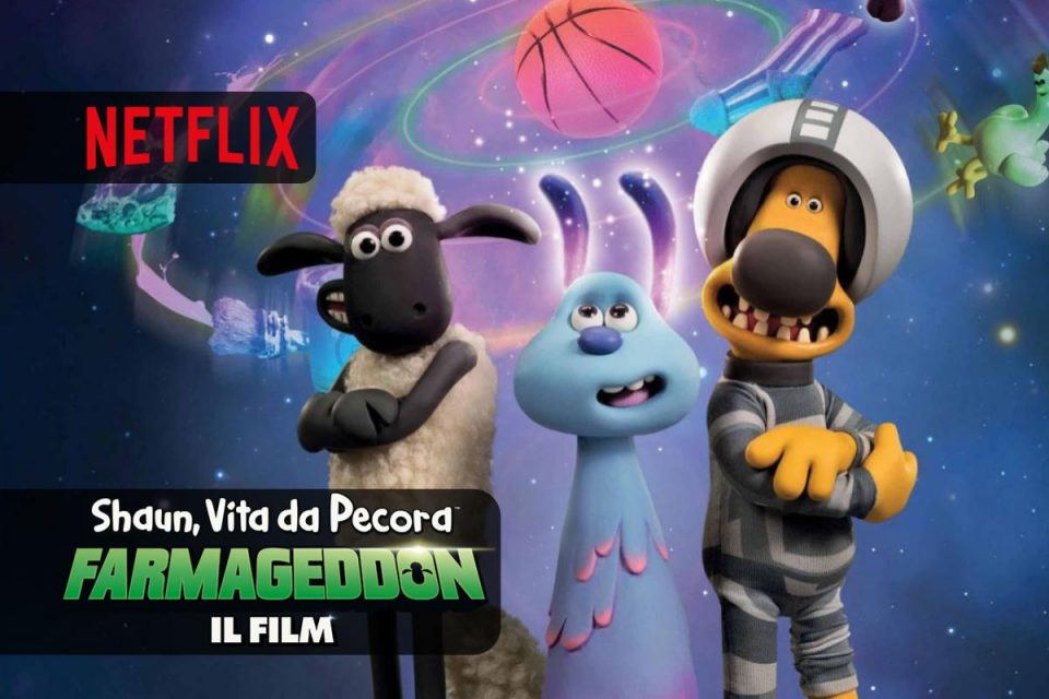Shaun, Vita da Pecora: Farmageddon il sequel animato arriva su Netflix