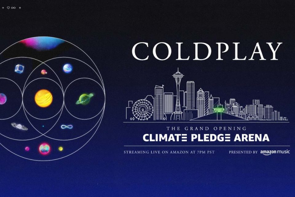 coldplay concerto climate pledge arena