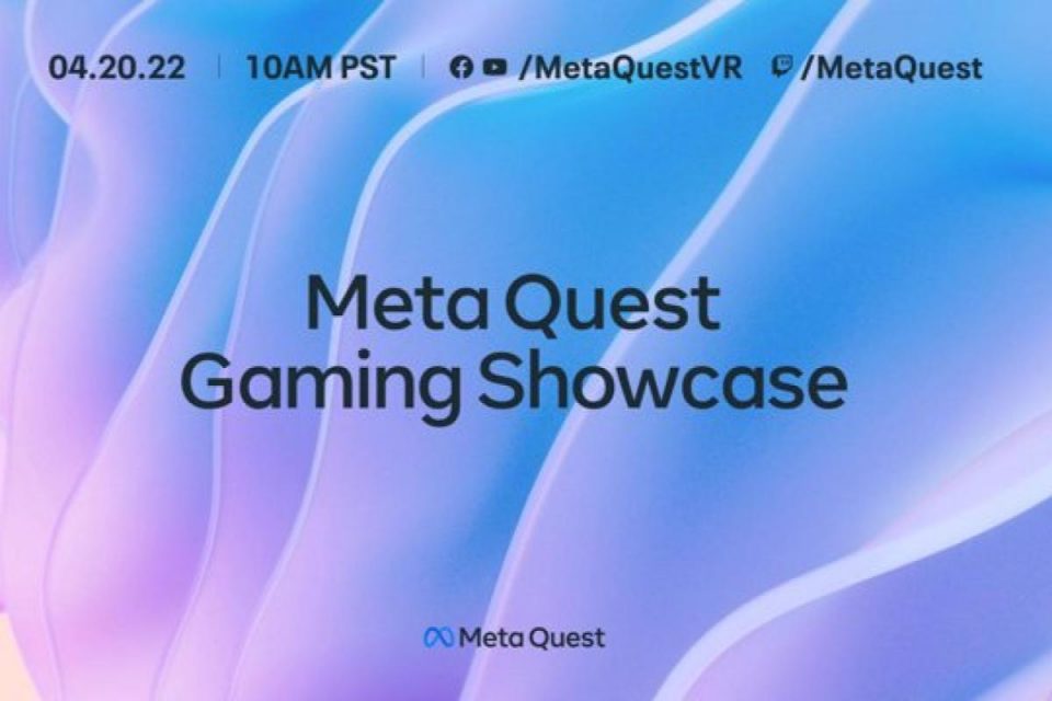 Guarda il live streaming di Meta Quest Gaming Showcase di aprile 2022 qui