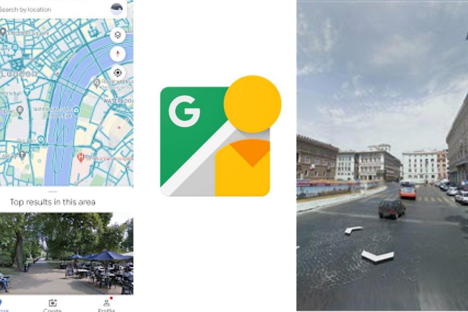 Google Maps sta portando la funzione più interessante di Street View su mobile