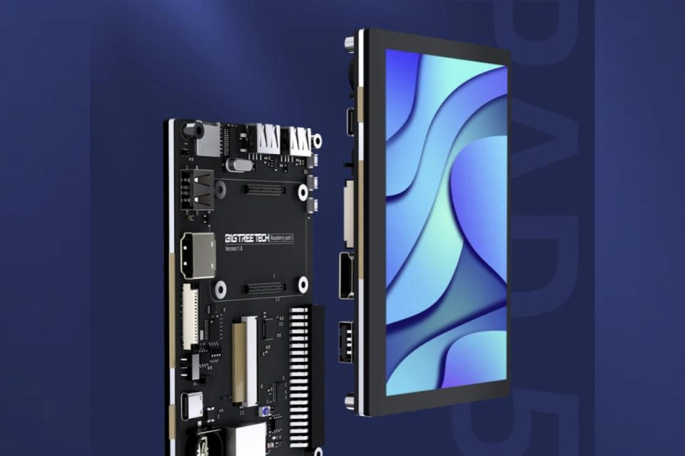 Raspberry Pad 5 il display touchscreen da 5 pollici perfetto per il Raspberry Pi 4
