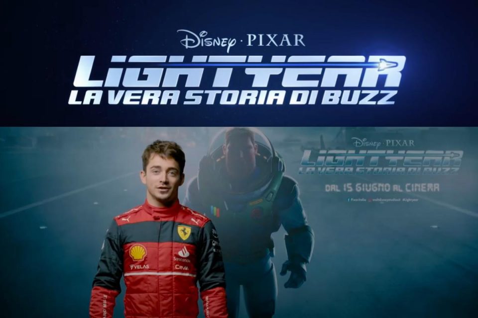 Scuderia Ferrari verso l'infinito e oltre! per il film Lightyear - La vera storia di Buzz