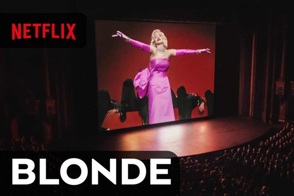 Il film Blonde sulla vita di Marilyn Monroe sbarca su Netflix