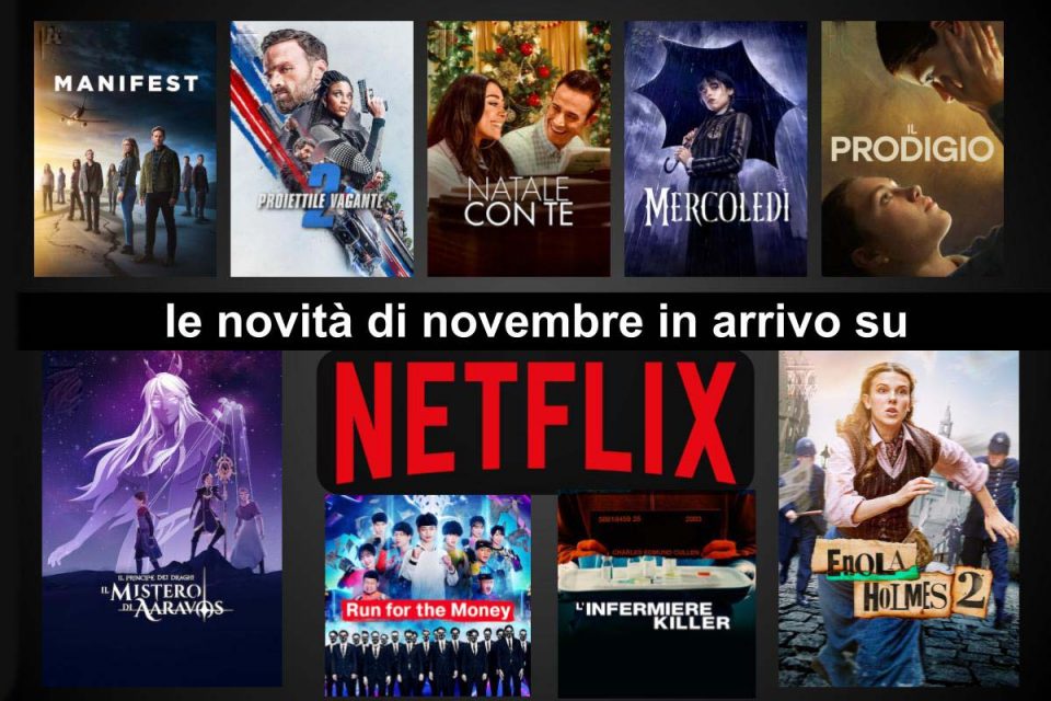 Le novità in arrivo su Netflix nel mese di novembre - LISTA COMPLETA